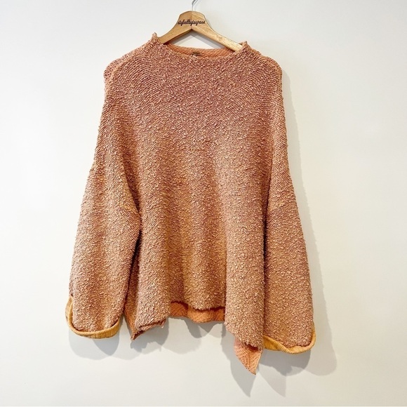 Free People Cuddle Up Oversized Sweater - Picture 5 of 16